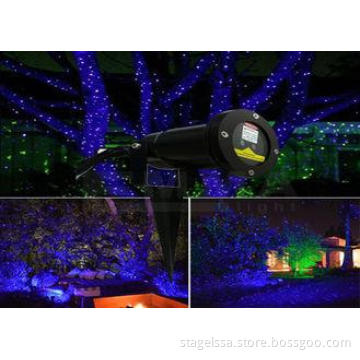 Remote Control  Projected Blue 0utdoor Landscape Laser Ligh